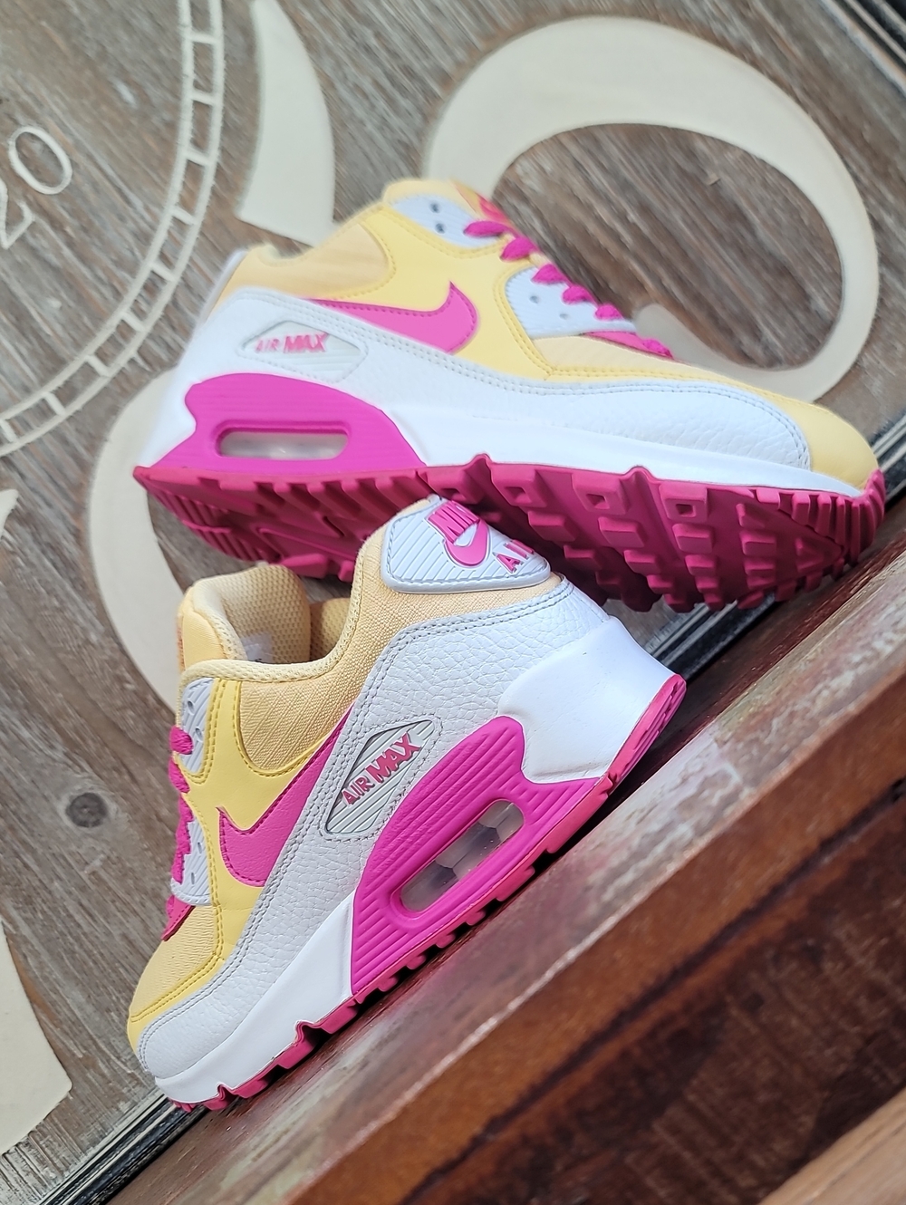 ๐ฅ Nike Air Max 90 "Topaz Fuchsia" ๐ฅ Wmns 6, Good Condition. Fast Shipping - Picture 12 of 16